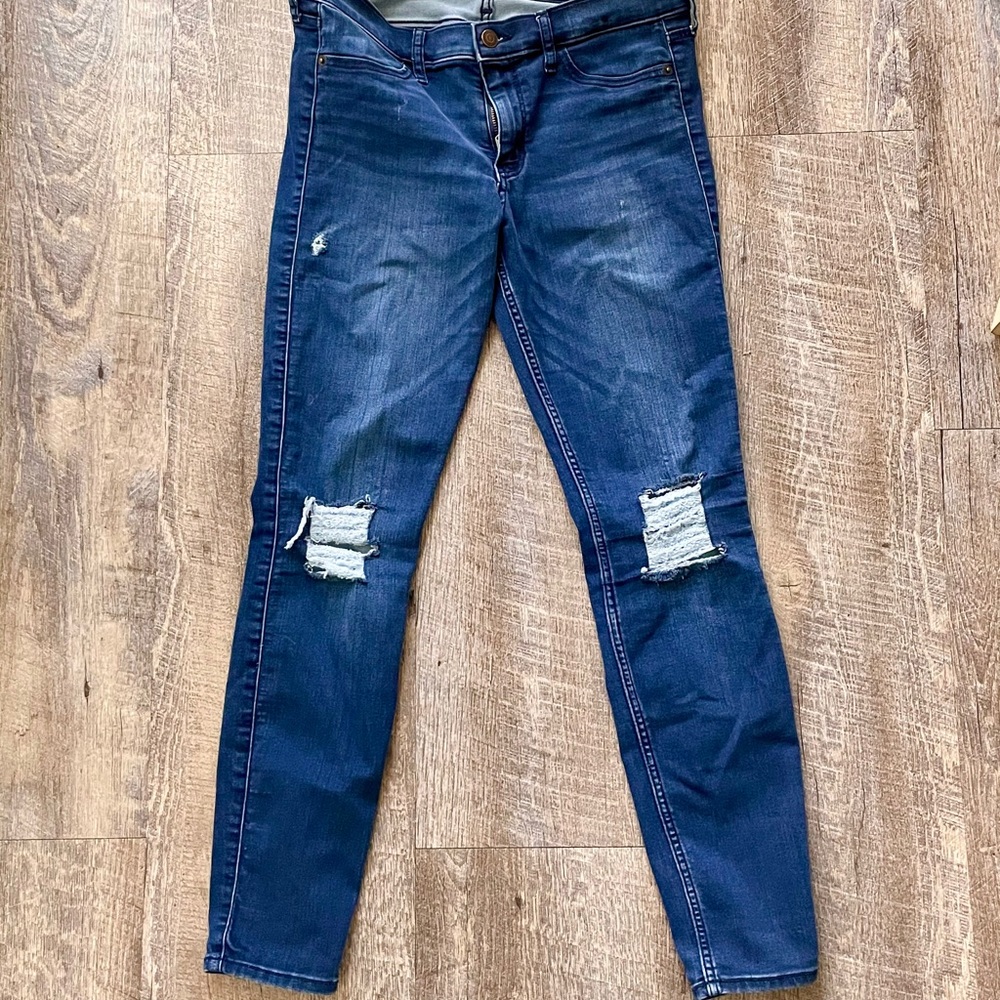 Abercrombie & Fitch Blue Jean Jeggings